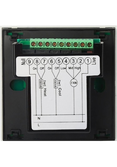 Hexa Controls RT226-B14 2/4 Borulu Fan Coil Termostatı