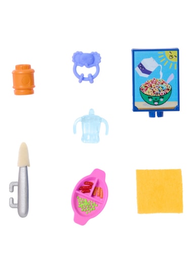 Barbie HTK35 Bebek Bakıcısı Skipper ve Aksesuarları Oyun Setleri