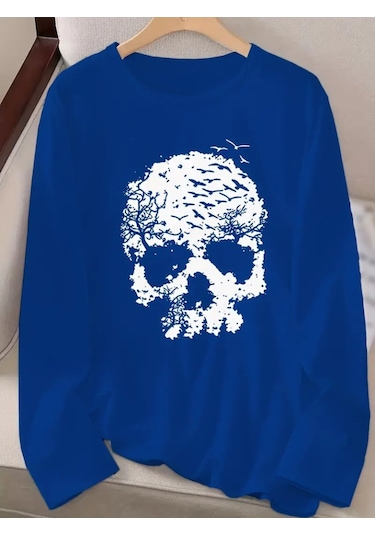 Leyla Sanat Sanata Yeni Bir Bakış Açısı Kadın Uzun Kollu Bisiklet Yaka Ayçiçeği Desenli Viskon Bluz Mavi Leyla Sanat Sanata Yeni Bir Bakış Açısı Kadın Uzun Kollu Bisiklet Yaka Ayçiçeği Desenli Viskon Bluz Mavi