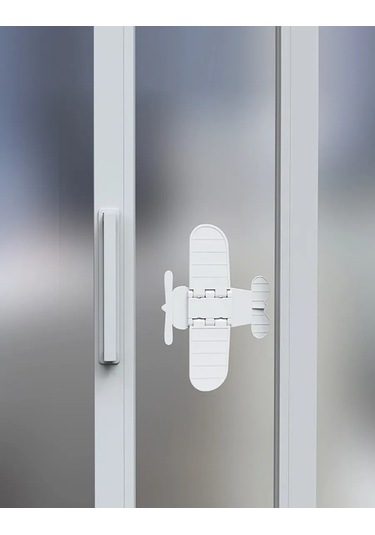 Home & Baby Dolap Kilit Sistemi İçin Çocuk Ve Hayvan Kilidi 371811873 Beyaz