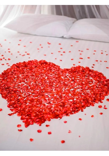 Vmıre Düğün Ve Romantik Bir Gece İçin Yapay Gül Yaprakları. Düğün Ve Romantik Bir Geçe Yapay Gül Yaprakları 21096374 Kırmızı