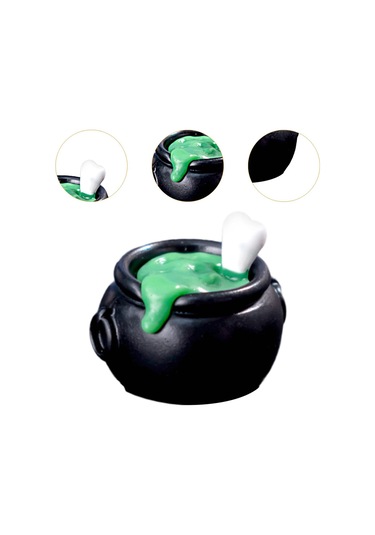 Suntek Cadılar Bayramı Mini Heykelcik Perili 2,8x2,4-cm-kazan