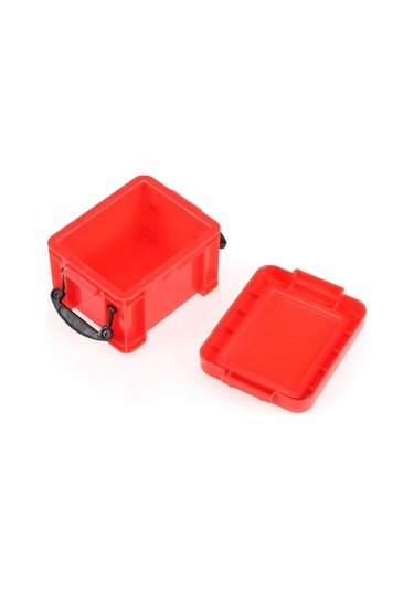 Didadodo Rc Araçlar İçin Plastik Depolama Kutusu - Kırmızı, Sarı, Mavi Renk Seçenekleri, Pratik Kapaklı