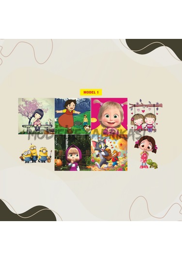 Dekoratif Priz Kaplama Folyosu - Uv Baskılı - Tüm Anahtarlar Çok Renkli