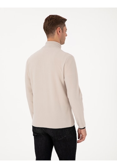 Pierre Cardin Erkek Taş Hırka Örme 50314014-vr049 Taş