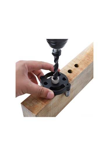 Shineyee Ahşap Paneller İçin Hassas Delme Ve Konumlandırma Aracı - 9 Paslanmaz Çelik Matkap Ucu Seti