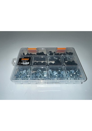 Rack Kabinet Server M6 Kafes Somun ve M6 Vida 100 Adet