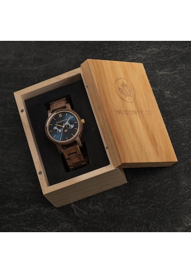 Woodwatch Ww-cl-srw Seafarer Ahşap Erkek Kol Saati 40 Mm