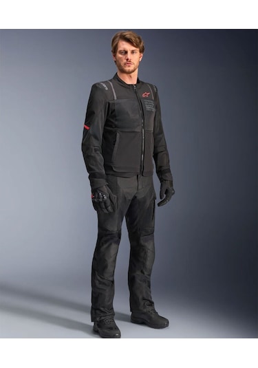 Alpinestars St-2 Air Korumalı Motosiklet Montu Siyah