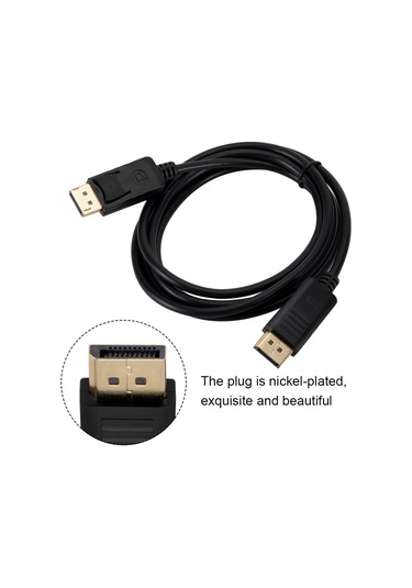 Singree 1.8 Metre Yüksek Kaliteli Displayport Kablosu - Full Hd 1080p Video Ve Ses İçin Mükemmel Performans