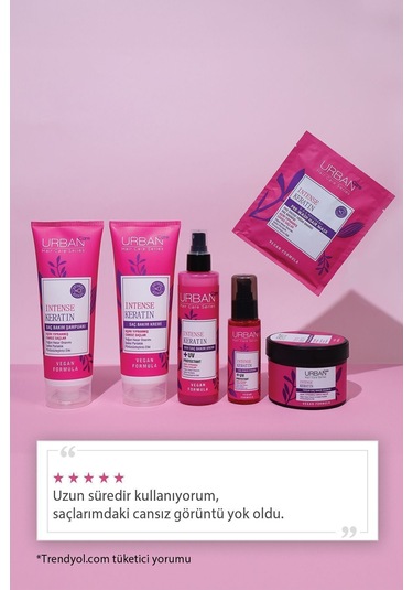 Urban Care Intense Keratin Aşırı Yıpranmış Saçlara Özel Saç Bakım Serumu 75 ML