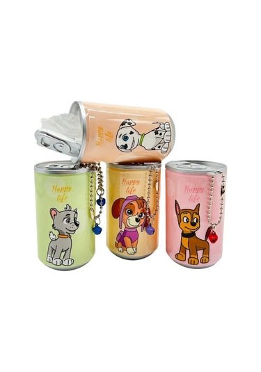 New-max Aksesuarlı Islak Mendil 4'lü Paket Toplam 96 Yaprak 24 4 Sevimli Köpek Desenli