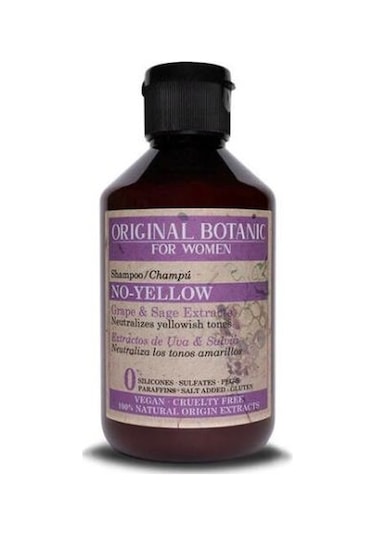 Original Botanic Sarı Saçlar İçin Vegan Mor Şampuan 250 ML