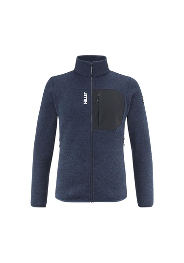 Millet Cham Knı Jkt Erkek Polar Ceket Tam Fermuar Mıv10618 N7317 Safir