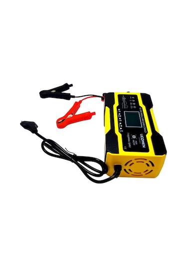 Electroon Ucomen Uc-c121001a Sarı 12/24 Volt 10 Amper Led Göstergeli Akü Şarj Cihazı