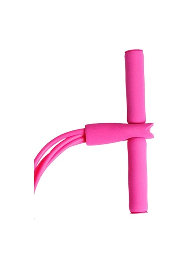 Dolıty Elastik Pedal Direnç Bandı Sit Up Karın Bacak Bel Pembe Pembe