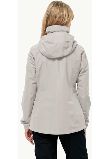 Jack Wolfskin 1111202 5609 Stormy Point 2l Jkt W Dove Kadın Outdoor Ceket 001