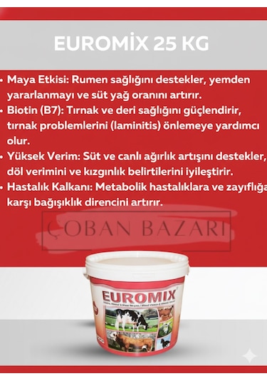 Royal I Laç Euromi X 25 Kg Kova