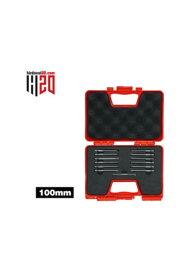İzeltaş 100 MM Uzun Bits Uç Takımı 13 Parça 4850001013