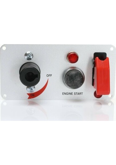 Marin 12-24 Volt Akü Şalteri Ve Start Butonu