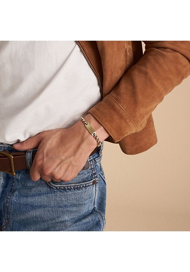 Fossil Jf04695-710 Erkek Bileklik Altın