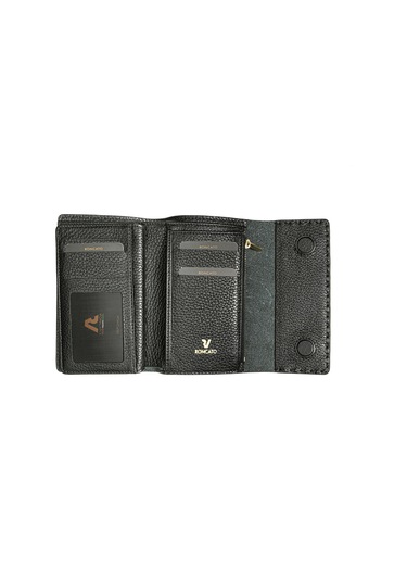 Black Cüzdan & Kartlık Kadın Diğer 2784 Roncato Flother Skın Wallet Siyah