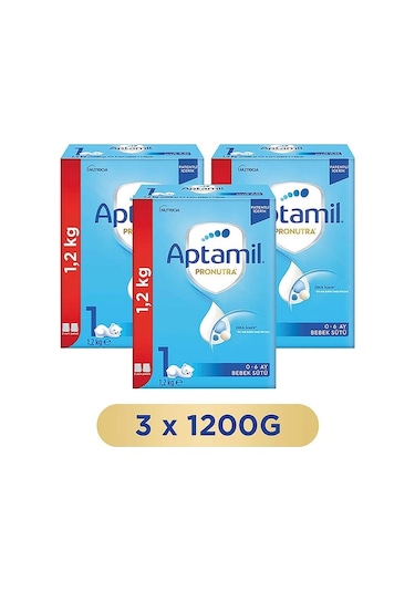 Aptamil 1 Bebek Sütü 1200 G 3 Adet