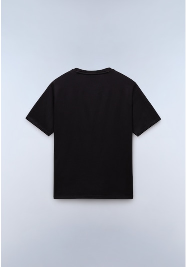 Napapijri S-badge Ss 1 Erkek T-shirt-31959 Siyah