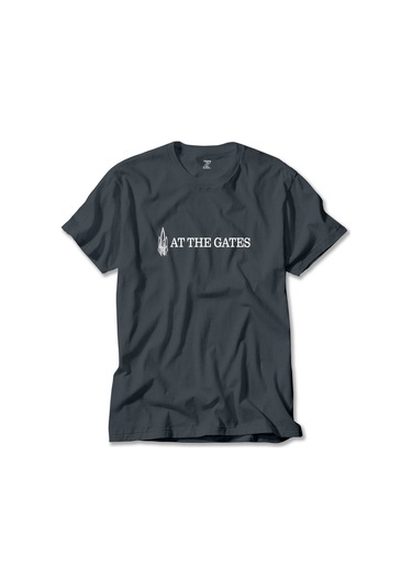 At The Gates Logo Füme Tişört Füme