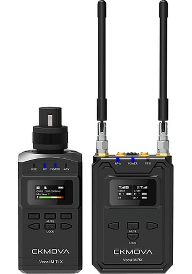 Ckmova Vocal M V3 UHF Çift Kanallı Mikrofon Sistemi ve Kaydedici