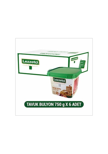 Lezzetçi Tavuk Bulyon 6 x 750 G