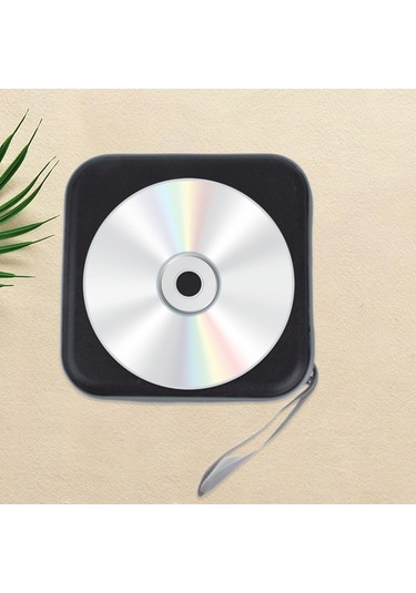 Suntek Cd Kutusu Dvd Saklama Taşıma Çantası Medya Siyah