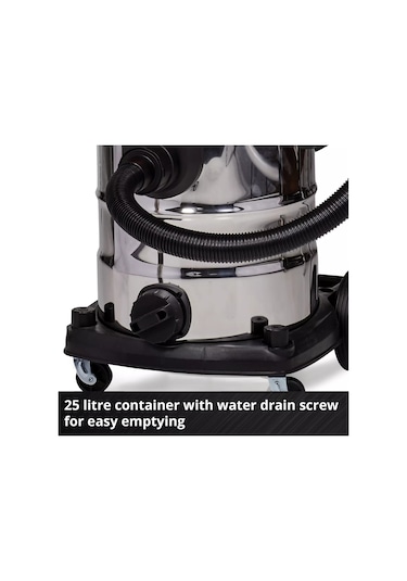 Einhell TE-VC 36/25 Li S - Solo Akülü Islak/Kuru Süpürge - 2347170