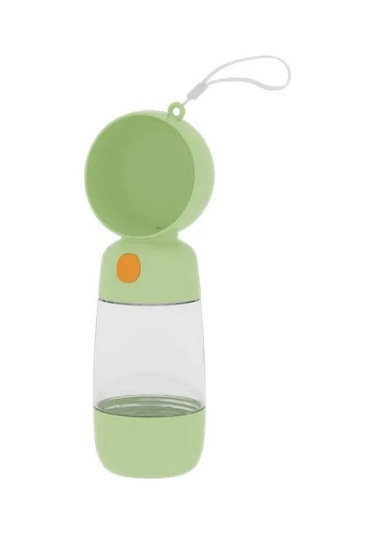 River World Köpekler İçin Su Matarası Taşınabilir Mama Hazneli