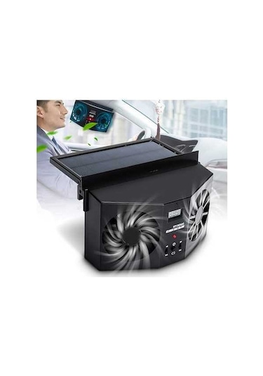 Novahub Ally R-8032 Güneşli Çift Fanlı Solar Oto Araç Havalandırm