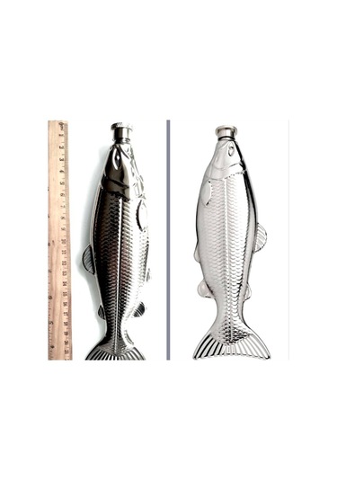 Omeniv 304 Çelik Balık Matara Outdoor Kamp Termos İçki Şişesi