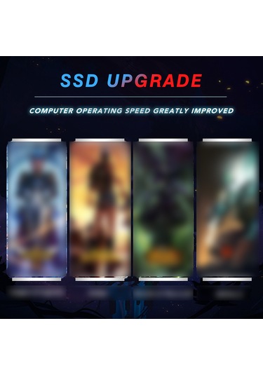 Yifomall 1tb 3d Nand Flash Ssd Diski, 520mb/s Okuma/hazırlama Hızı, 2.5 İnç M.2 Ngff Arayüzlü, Siyah Abs Malzeme