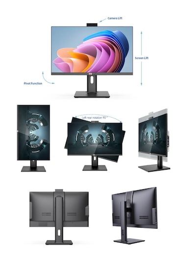 Redrock Highline P545716R51N24 i5-6500 16 GB 512 GB 23.8" Free Dos AIO Masaüstü Bilgisayar