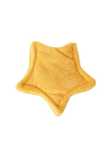 Dianziye Küçük Çocuklar İçin Kaliteli Kırmızı Mercan Yünü Büyük Banyo Kuşağı - Kalın, Suyu Çeken, Kaskılı, Krallık Kartoon Desenli Mantar Sarı, 60x120