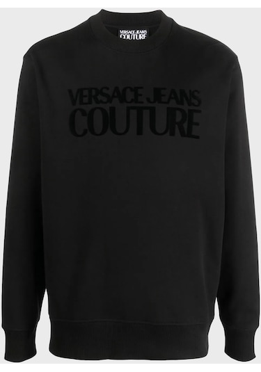 Versace Jeans Couture Erkek Sweat 75gaıt03 Cf06t 899 Siyah