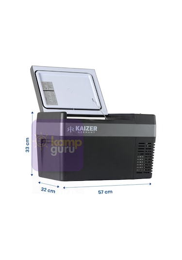 Kaizer Germany 25 Litre 12/24 Volt Buzdolabı