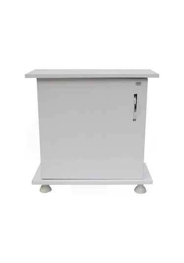 Kanki Pet  50 Cm Akvaryum Sehpa Beyaz Düz  50x23x67