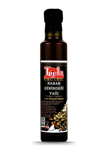 Tijda Kabak Çekirdeği Yağı Soğuk Sıkım 250 ML
