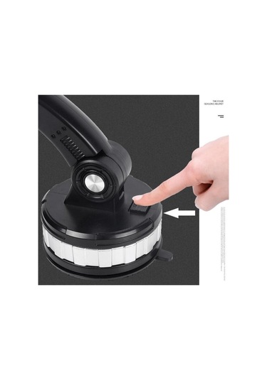 Schloss, Sucker-ständer, Gps-halter İle 360 Derece Handy-autotelefonhalter-halterung, Mobil Telefon İçin Mobil Halterung