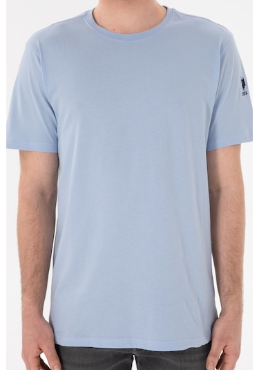 U.S. Polo Assn. Erkek Regular Fit Bisiklet Yaka Açık Mavi Basic Tişört 50305985-VR003 U.S. Polo Assn. Erkek Regular Fit Bisiklet Yaka Açık Mavi Basic Tişört 50305985-VR003