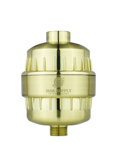 Mak Supply Duş Filtresi - Duş Arıtma Cihazı Gold Altın