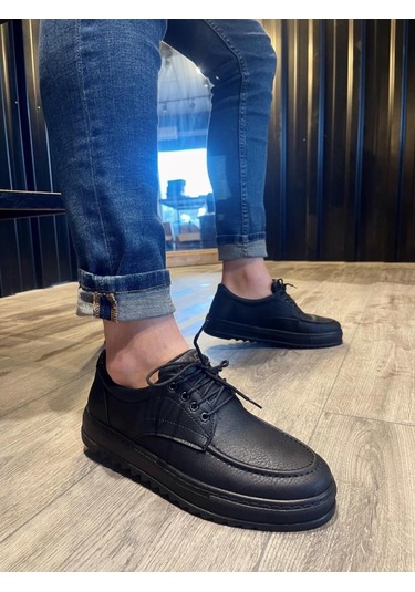 Knack Günlük Ayakkabı T12 Siyah Siyah Taban 001