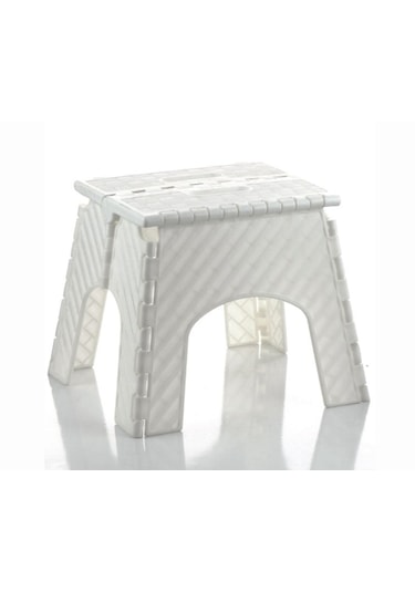 Saral 1 No Lüx Katlanır Tabure Kırmızı 26 x 50 CM