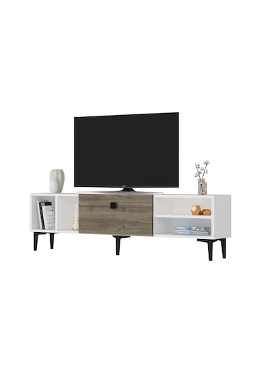 Sole Tv Ünitesi Beyaz Ceviz