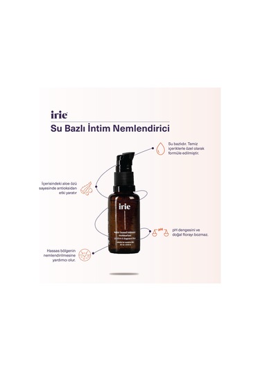 Irie Adet Kabı Kullanımına Yardımcı Su Bazlı Nemlendirici